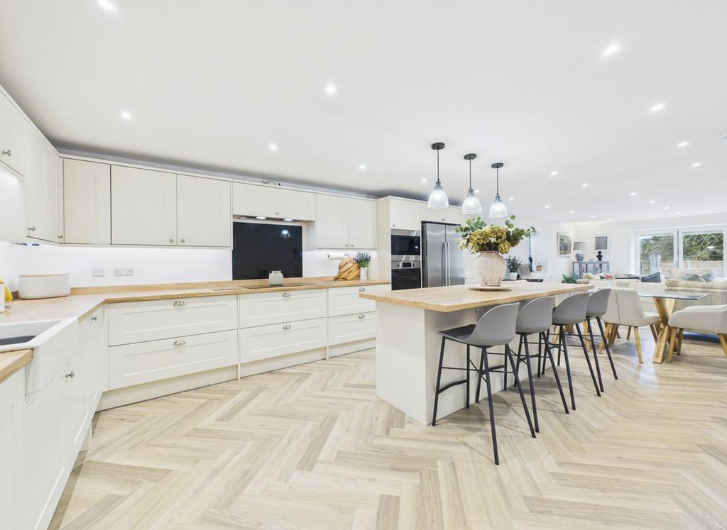 Open-Plan Living Dining Kitchen