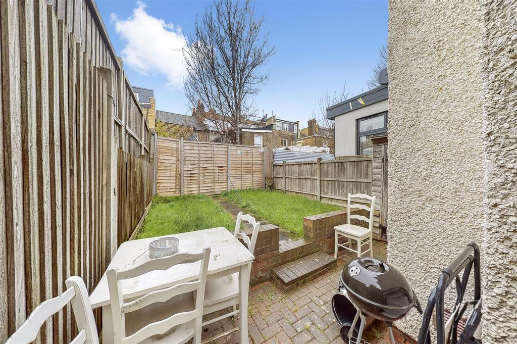 Private rear garden