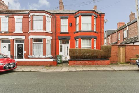 3 bedroom end of terrace house for sale, Hartington Avenue, Birkenhead