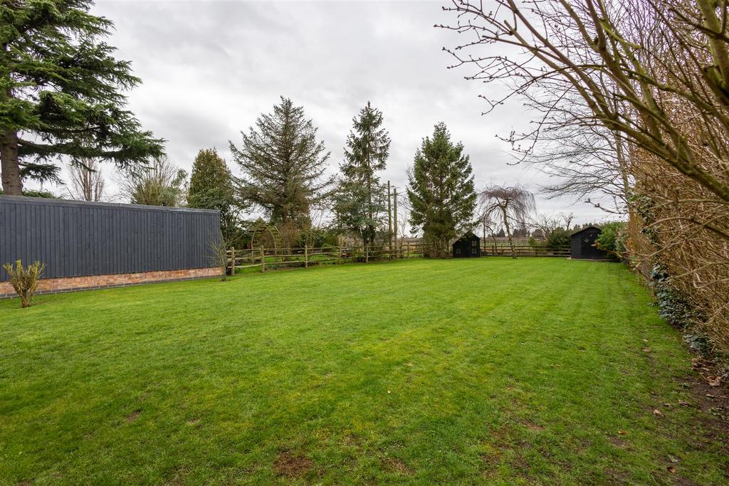 Rear garden