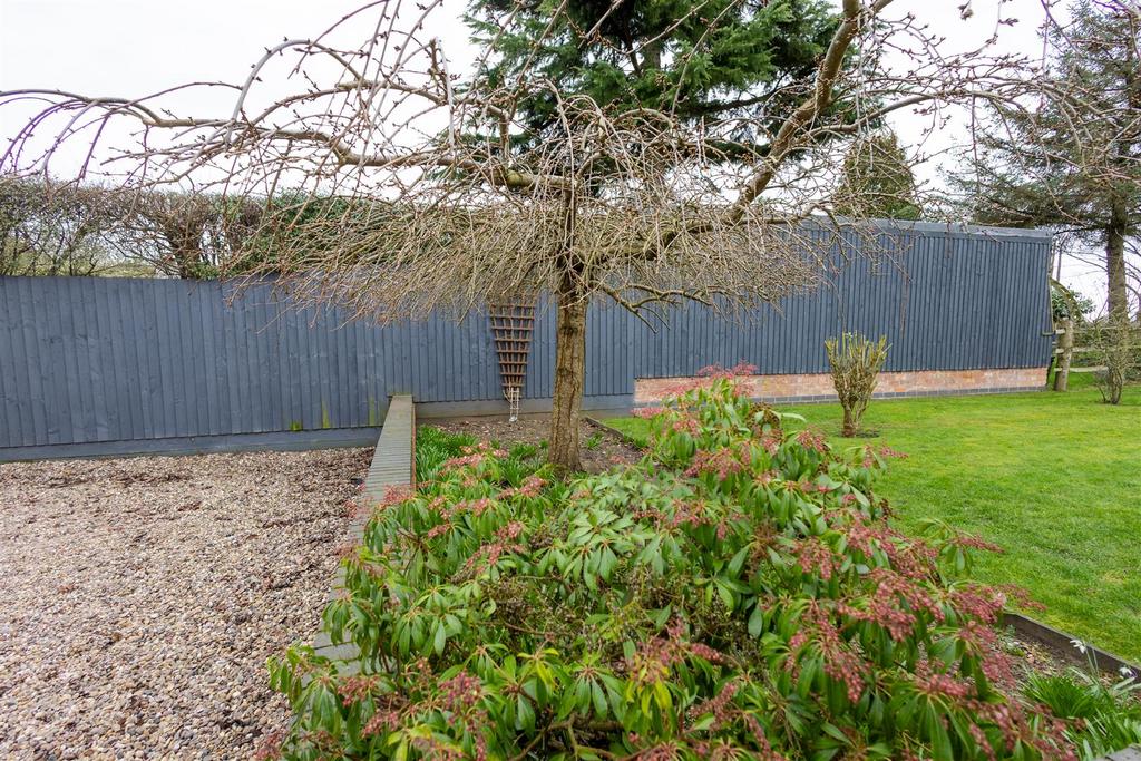 Rear garden