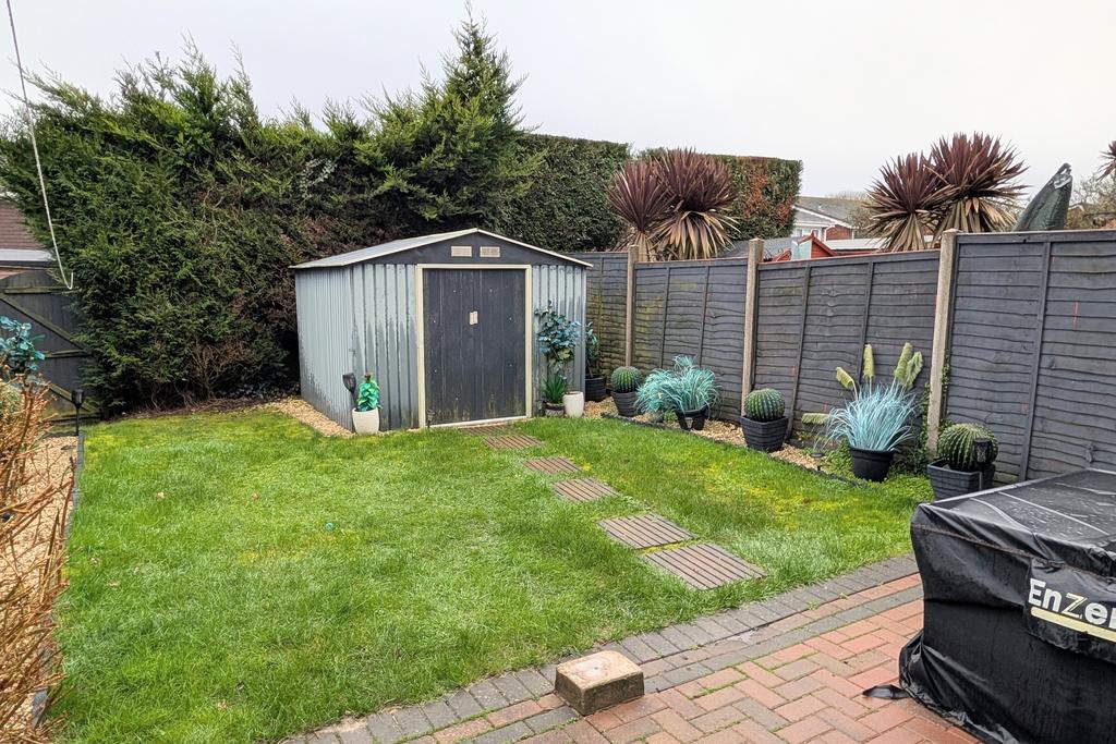 Rear garden