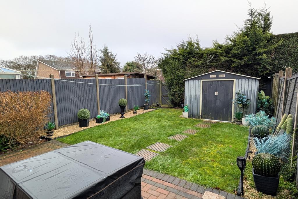 Rear garden