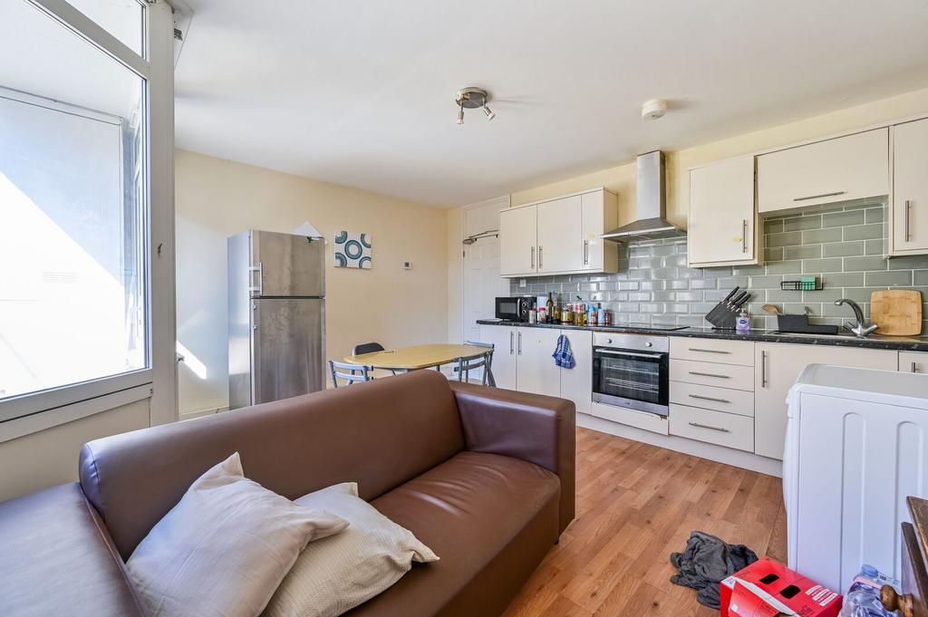 Open-plan living area, open plan living