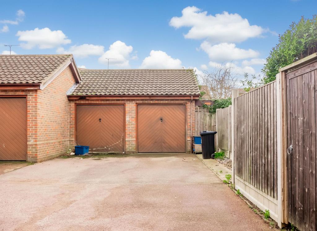 Garage and Parking infront