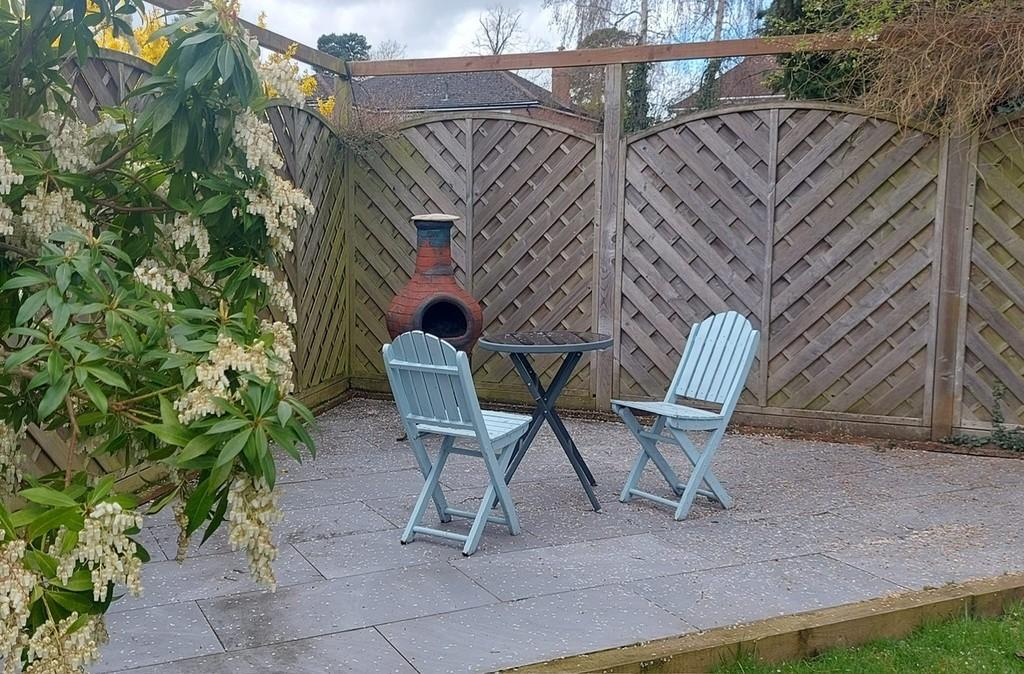 Secluded Seating Area