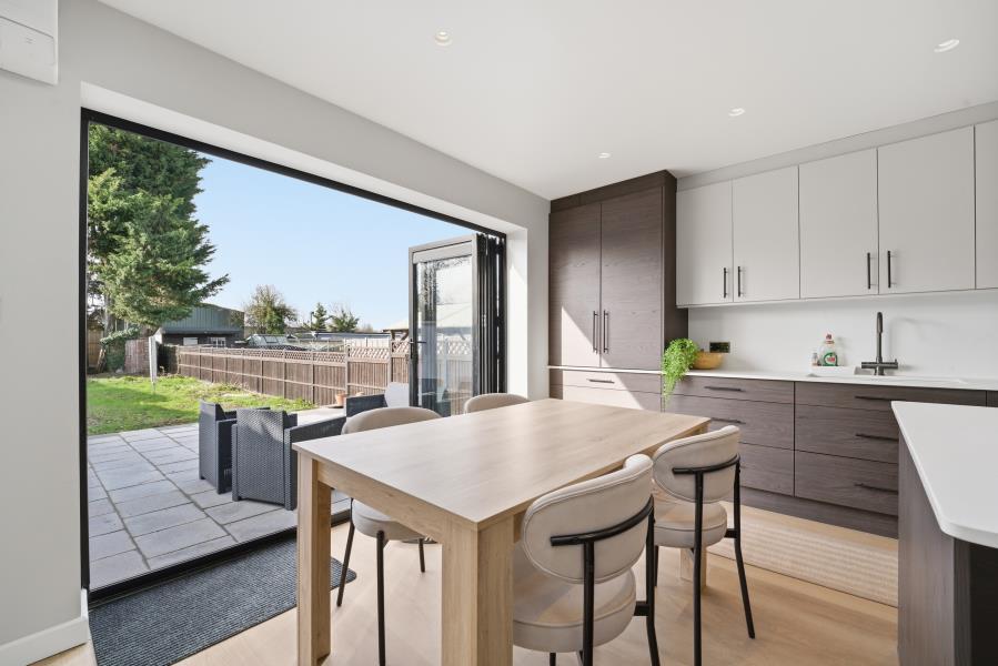 Open-plan living area, open plan living