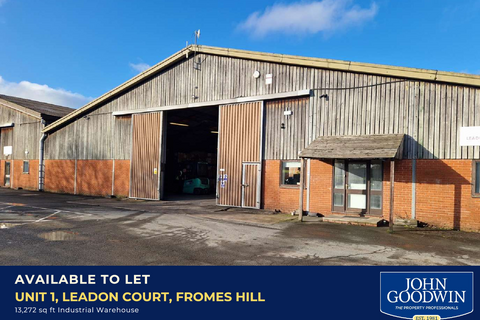 Warehouse to rent, Fromes Hl Ledbury HR8 1HT