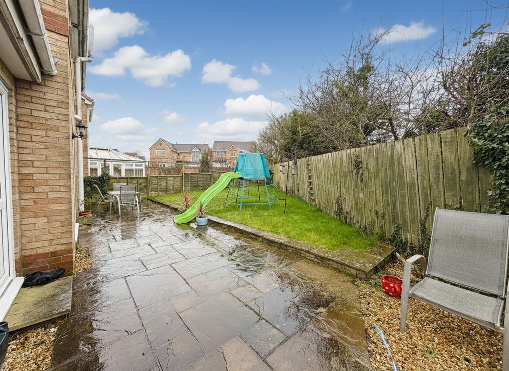 Rear garden
