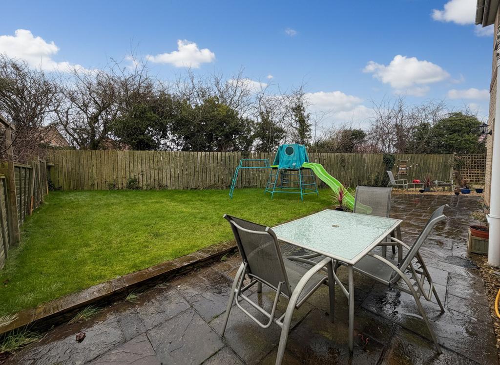 Rear garden