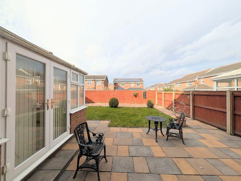 Rear garden