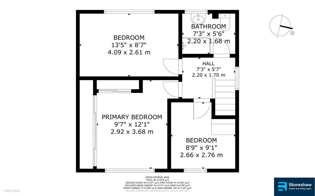 3 bedroom semi-detached house for sale - Floor Plan