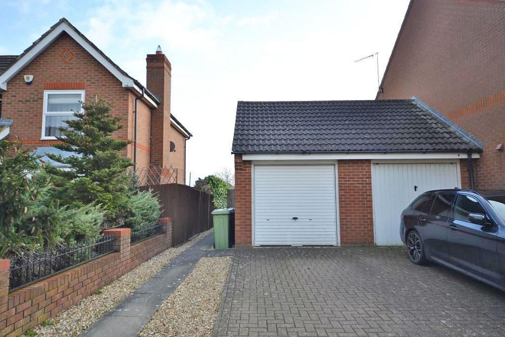 Garage and driveway