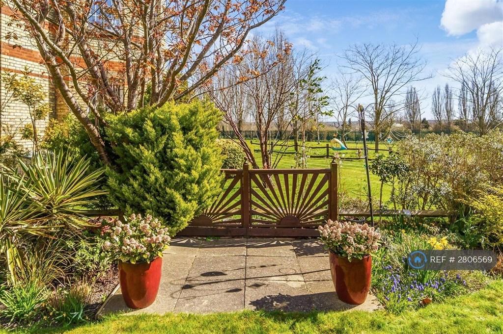 Garden Door Leading To Park