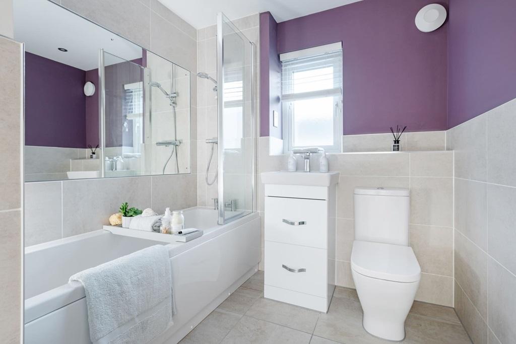 Energy efficient family bathroom