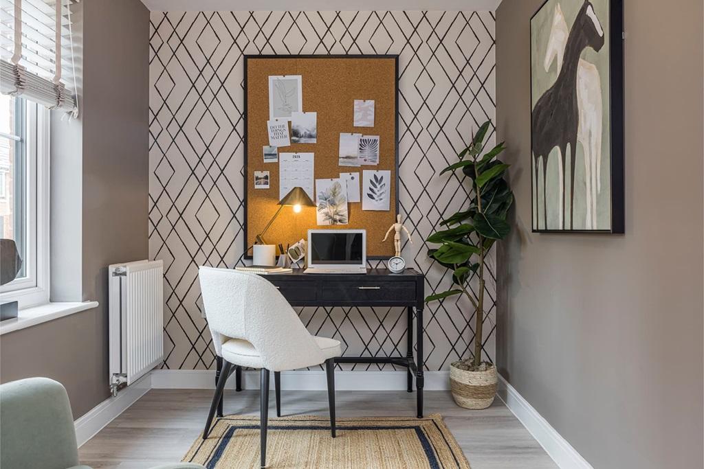 A cosy study space, perfect for home working or...