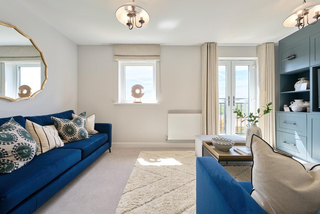 Spacious first floor lounge provides the...