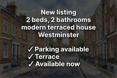 2 bedroom terraced house to rent, Bryanston Mews East