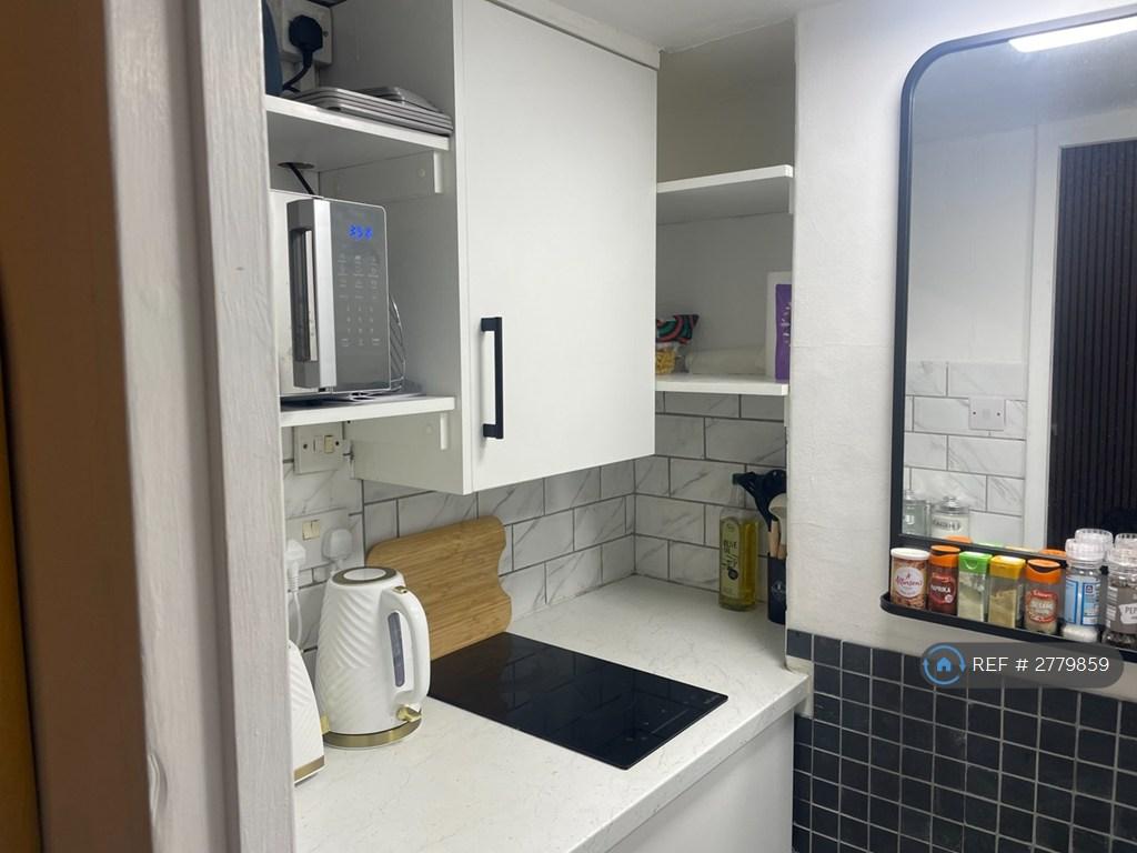 Other Side Of Kitchen: Kettle, Microwave, Toaster