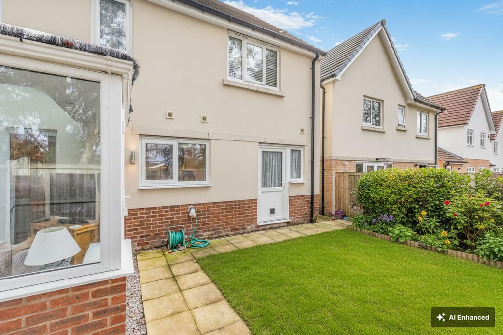 Rear garden (potential)