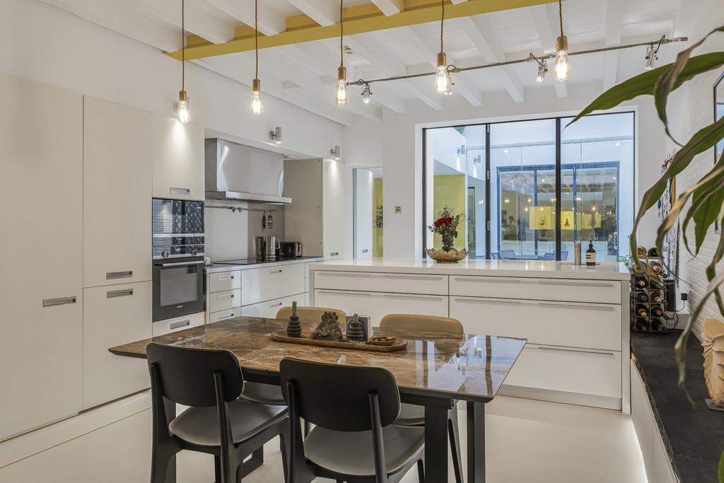 Kitchen, open plan living