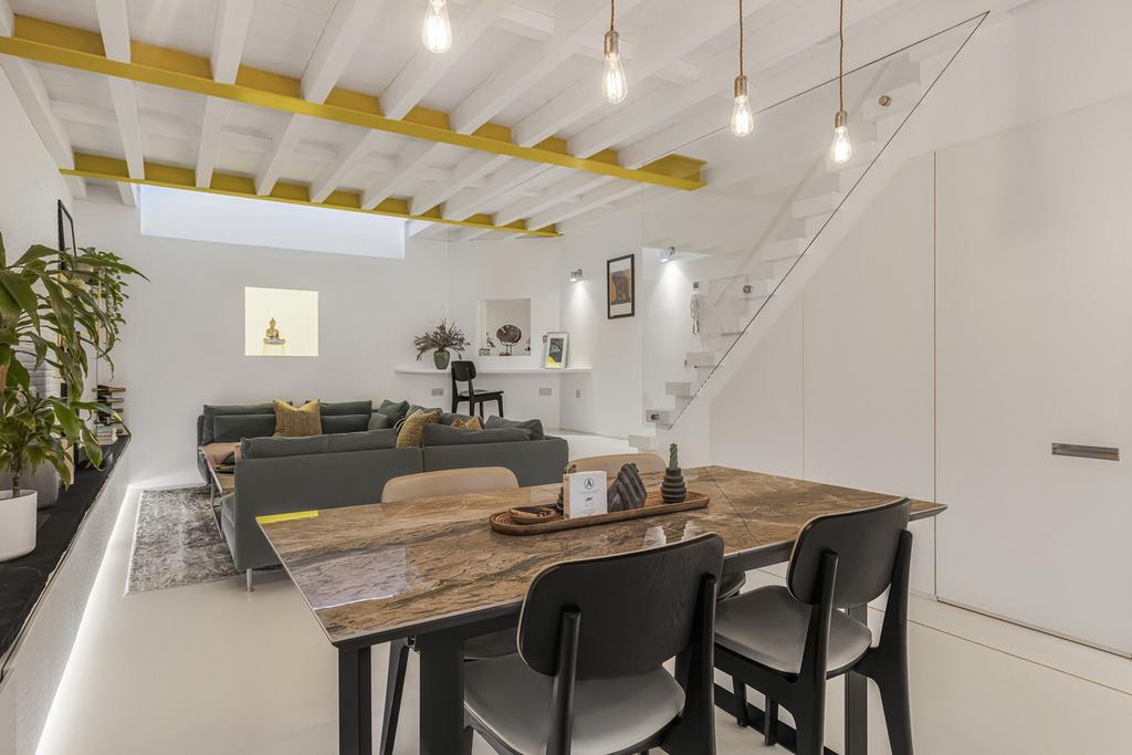 Open-plan living area