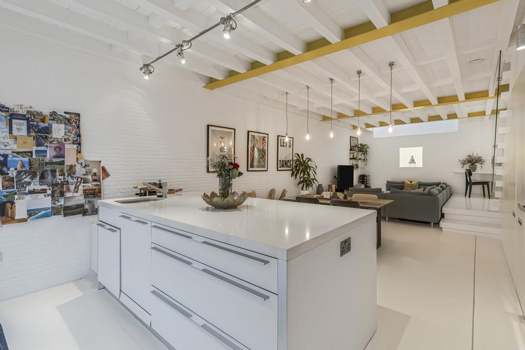 Open-plan living area