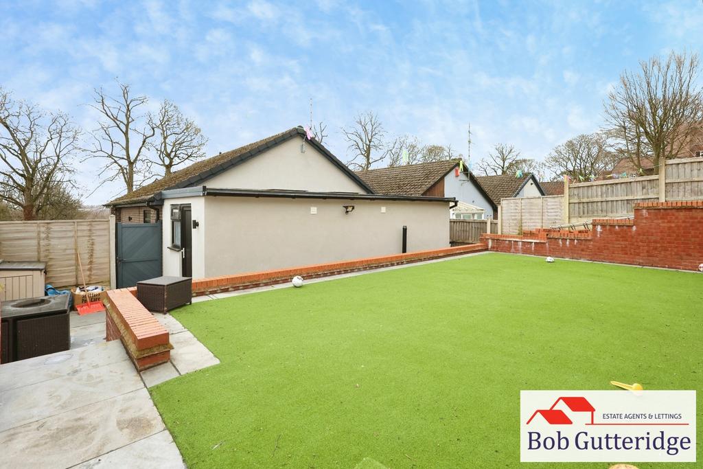 Enclosed rear garden