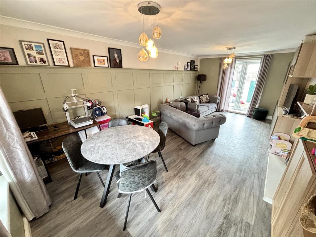 Open Plan Living and Dining Room