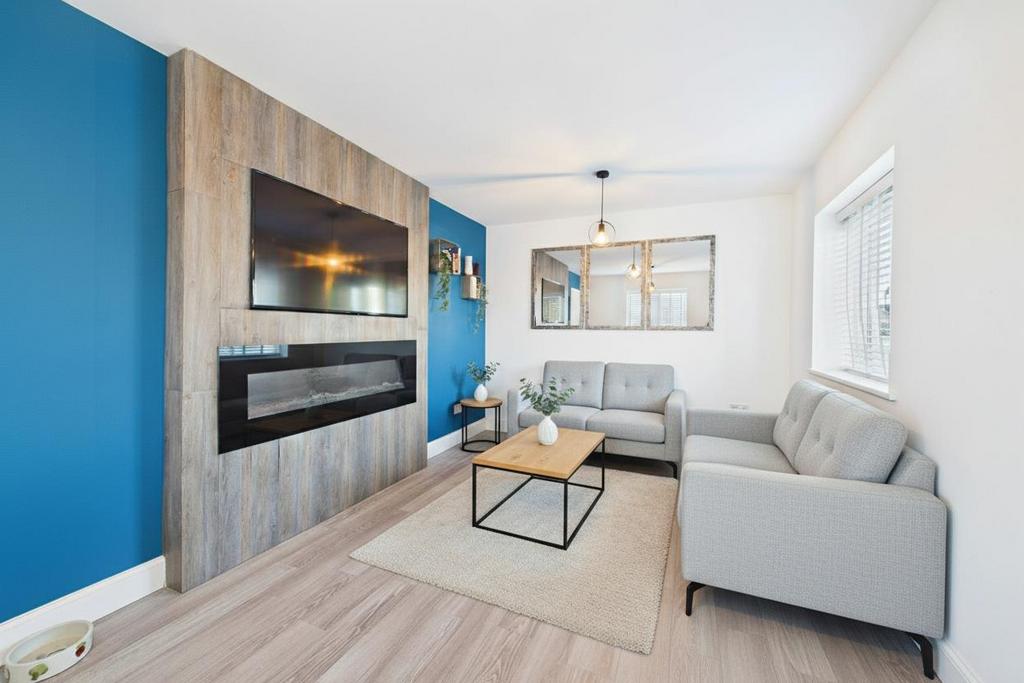 Living Room Virtually Staged