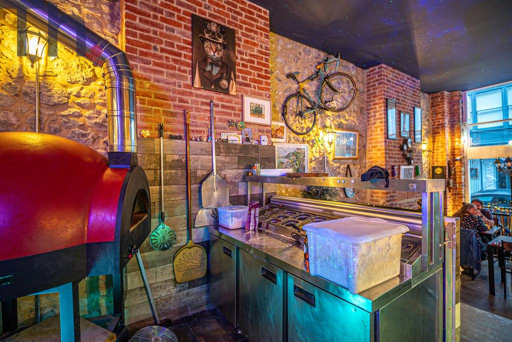 Pizza Prep Area