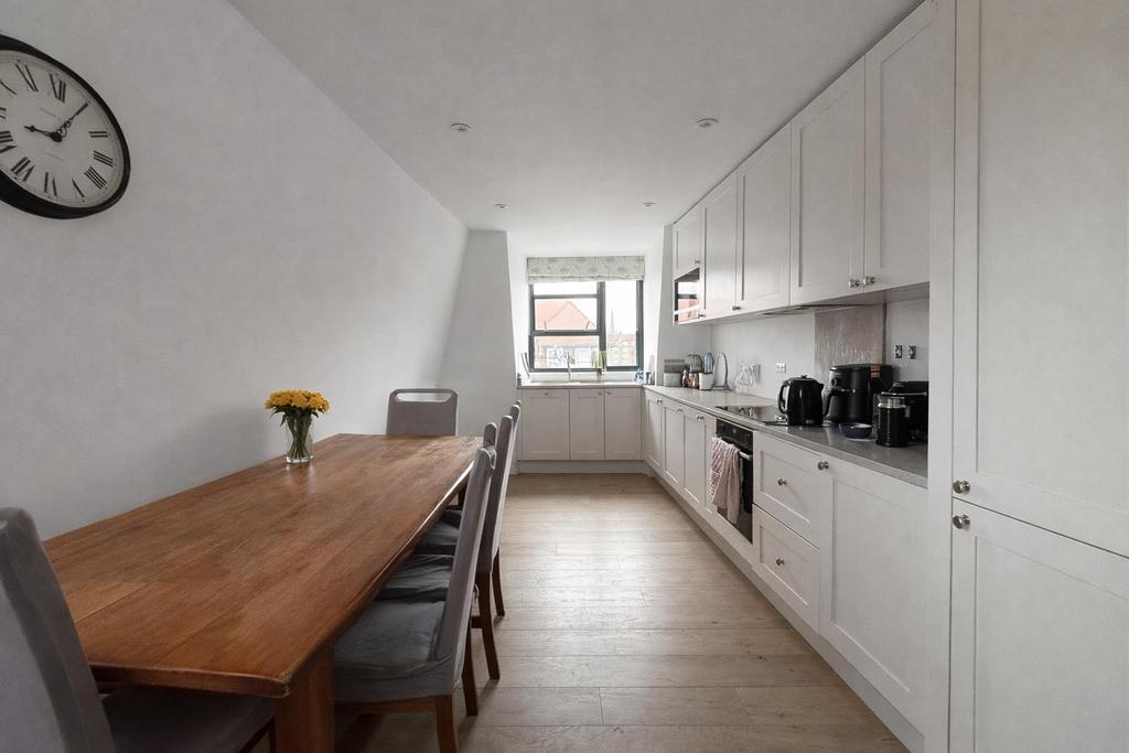 Dining and kitchen