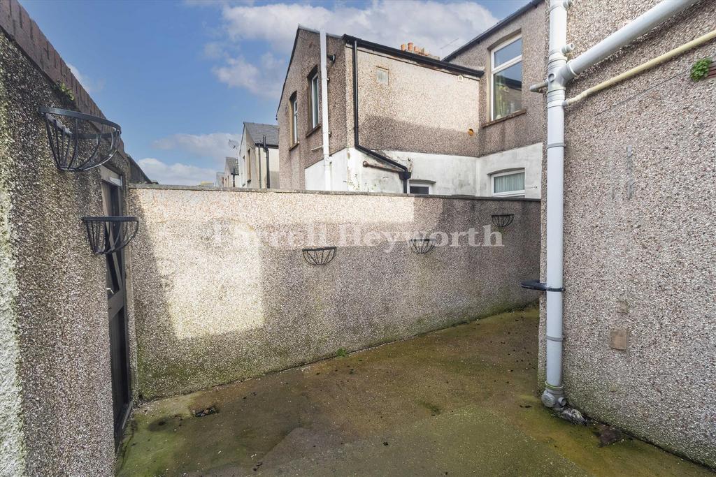 Rear yard view 2