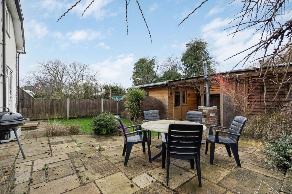 Patio view, garden