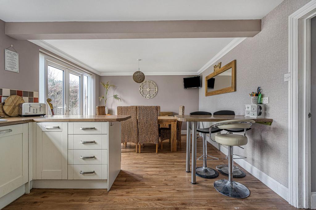 Open-plan living area, open plan living