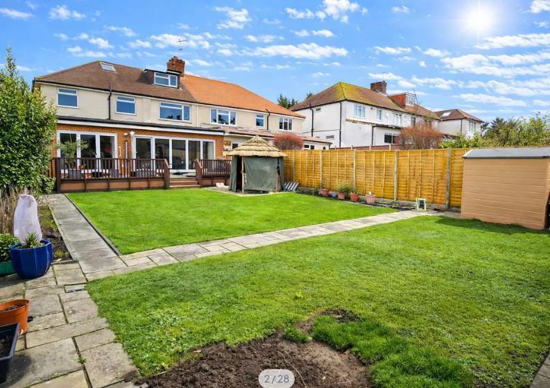 Prvate rear garden