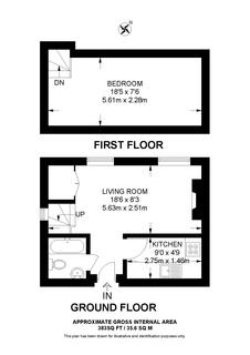 Studio for sale, Denmark Lodge, Crescent Grove, London, SW4