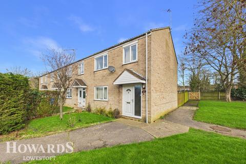 3 bedroom end of terrace house for sale, Spexhall Way, Lowestoft