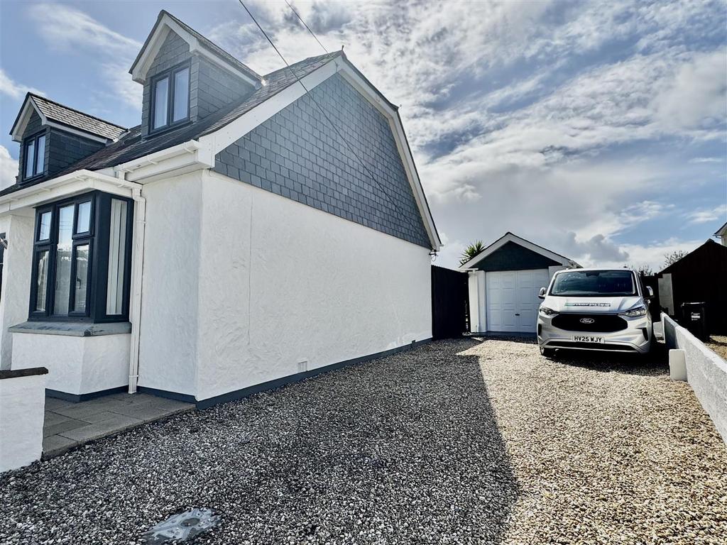 Driveway and Garage