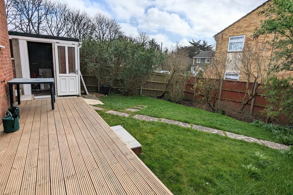 Rear garden