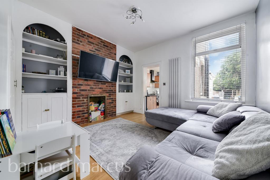 Living room, fireplace