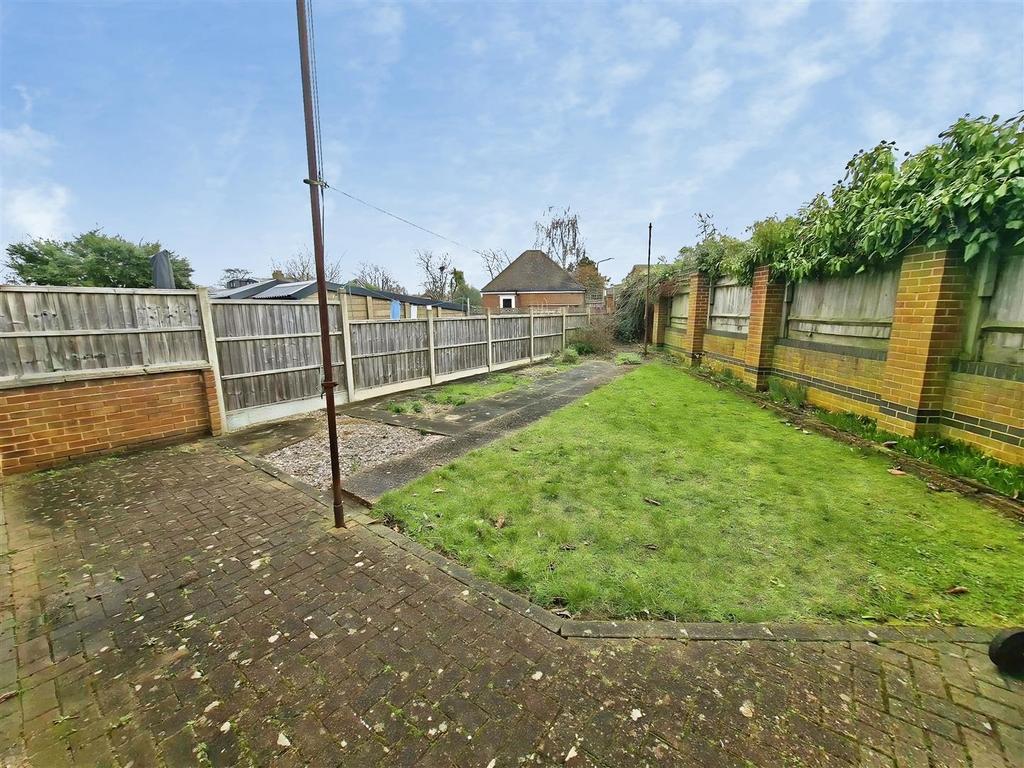 Rear Patio and Garden