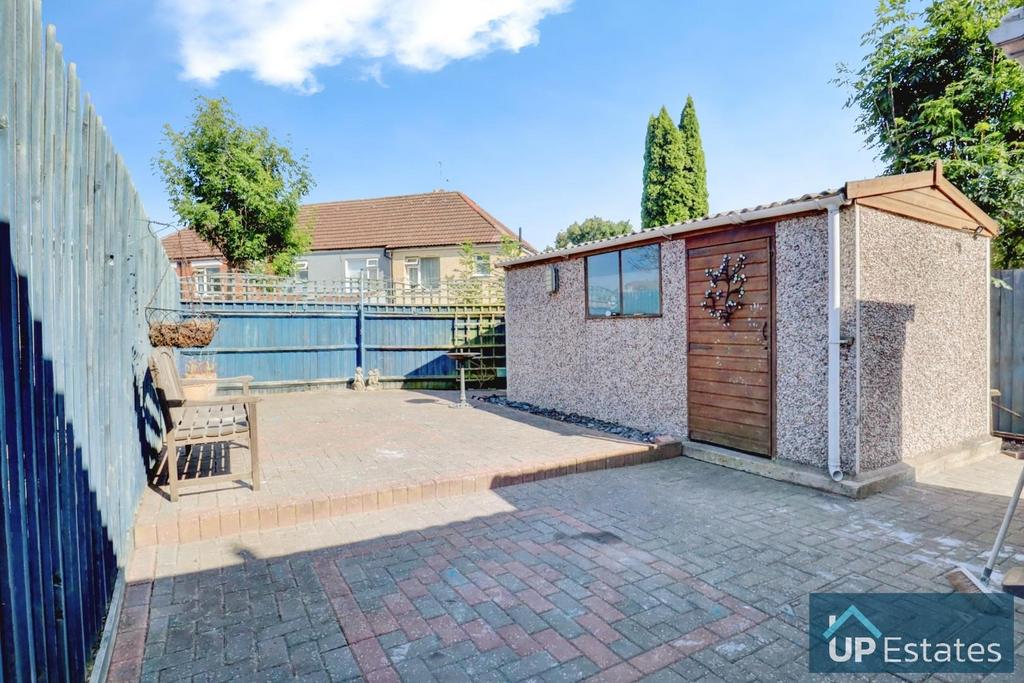 Rear garden