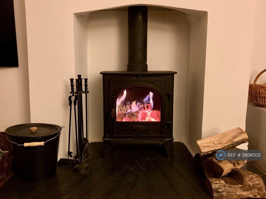 Log Burner In Living Room