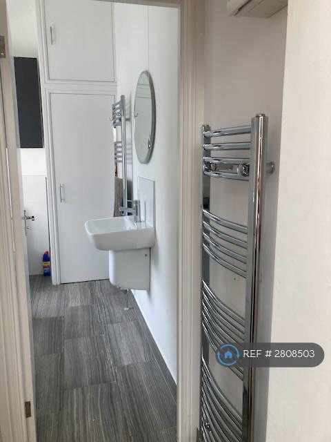 Looking Into Bathroom