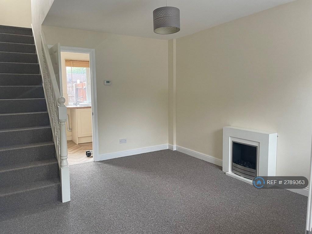 Living Room With Fireplace
