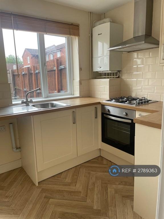 Fitted Kitchen With View To Rear