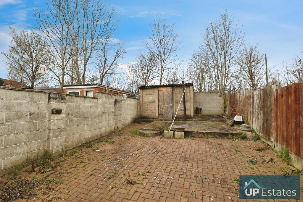 Rear garden
