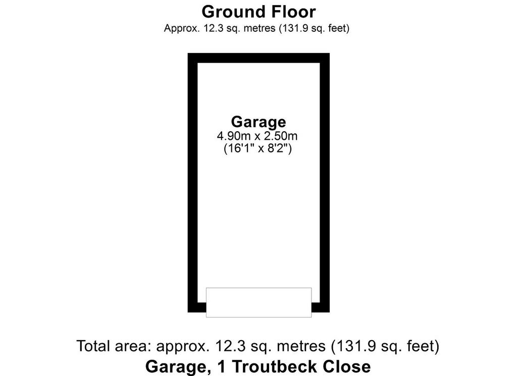 FP Garage, 1 Troutbeck Close - all floors.JPG