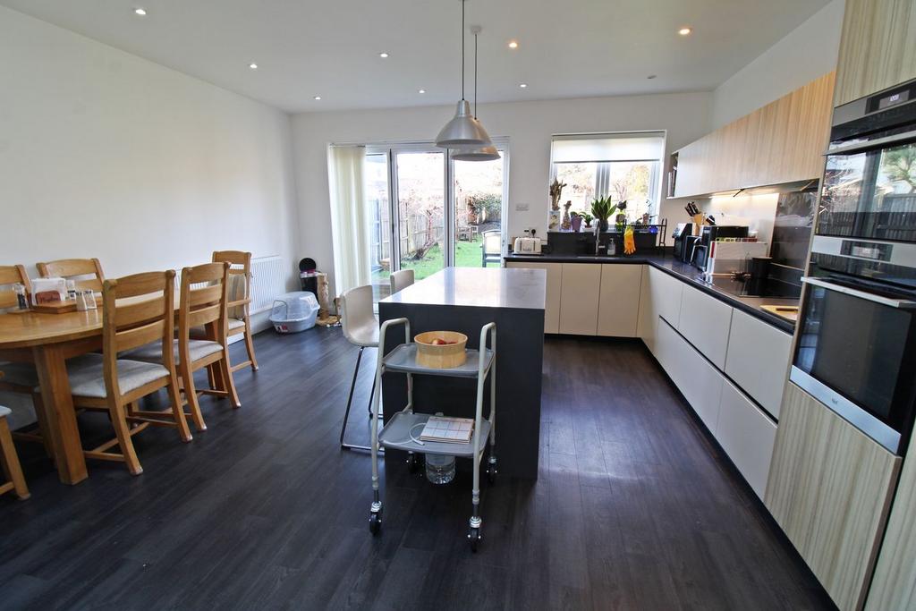 Open-plan living area, open plan living